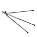 5 Section Camera Tripod Portable Aluminium Monopod With 360 Degree Ball Head and 90-Degree Tilt for Small Digital Cameras Silver
