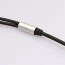 3.5mm Headphone Audio Splitter Jack Male to 2 Dual Female Cable Adapter,Y Splitter Cable for iPhone,Samsung,Tablet,Mp3,Hedaphone,Headset,Aluminum case Connector 30cm Cable Silver