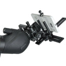 Universal Telescope Camera Adapter with 1 Phone Brackets Work with Virtually Any Point-and-Shoot Digital, SLR and DSLR Cameras DSLR for Telescope Microscope Binocular Spotting Scope Monocular