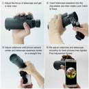 Smartphone Tablet Suction Clamp for iOS Android iPad Work with Binoculars Monocular Spotting Scopes Telescopes and Microscopes Camera Lens-Clip-on Mount