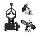 Universal Telescope Camera Adapter Mobile Phone Holder Mount Work with Binocular Monocular Spotting Scope Microscope Clip for iPhone X Samsung S8 Sony HTC Huawei and Many Other Phones