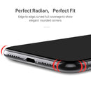 For iPhone X Front&Back Outer Glass Screen Tempered Glass Film,Invisible Shield HD Screen Protector(9H Hardness,5D Curved-edge,Smooth Touch,High Transparency) White