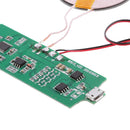 Single Coil Qi Wireless Charger Module PCBA Circuit Board Coil Wireless Charging Micro USB Port DIY for iPhone Samsung Mobile Phones