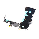 For iPhone 8 Charging Dock Port Flex Cable - Charger Connector and EarPhone USB Dock to Replace the Unresponsive One - White