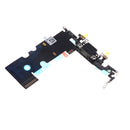 Replair Parts for Apple USB Charging Connector and Headphone Port Dock with Flex Cable Assembly for iPhone 8, Black