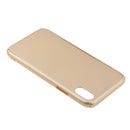 For iPhone X Case, Perfect Slim Fit Ultra Thin Lightweight Dirt/Dust Proof Hard PC Case 360 All-round Full Body Protective Back Cover Case for Apple iPhone X 5.8 inch Gold