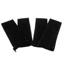 4 Pieces Cable Management Sleeve , Cord Management System and Zipper for TV / Computer / Home Entertainment, 19-20 inch Flexible Cable Sleeve Wrap Cover Organizer Black