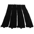 4 Pieces Cable Management Sleeve , Cord Management System and Zipper Buckle for TV / Computer / Home Entertainment, 19-20 inch Flexible Cable Sleeve Wrap Cover Organizer Black