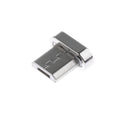 Aluminum Micro USB Magnetic Tip Convert Connector for Android Cell Phones Silver
