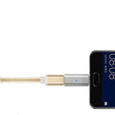 Aluminum Magnetic Micro USB Female Adapter Convertor for Cell Phone Charger & Transfer Data Cable