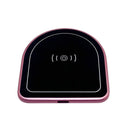 Qi Fast Wireless Charging Pad Mat Plate (NO AC Adapter) for Galaxy Note 8 S8 S8 Plus S7 Edge S7 S6 Edge Plus Note 5, Standard Charge for iPhone X iPhone 8 iPhone 8 Plus, Pink