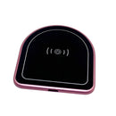 Qi Fast Wireless Charging Pad Mat Plate (NO AC Adapter) for Galaxy Note 8 S8 S8 Plus S7 Edge S7 S6 Edge Plus Note 5, Standard Charge for iPhone X iPhone 8 iPhone 8 Plus, Pink