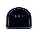Qi Fast Wireless Charging Pad Mat Plate (NO AC Adapter) for Galaxy Note 8 S8 S8 Plus S7 Edge S7 S6 Edge Plus Note 5, Standard Charge for iPhone X iPhone 8 iPhone 8 Plus, Gray