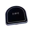 Qi Fast Wireless Charging Pad Mat Plate (NO AC Adapter) for Galaxy Note 8 S8 S8 Plus S7 Edge S7 S6 Edge Plus Note 5, Standard Charge for iPhone X iPhone 8 iPhone 8 Plus, Gray