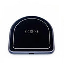 Qi Fast Wireless Charging Pad Mat Plate (NO AC Adapter) for Galaxy Note 8 S8 S8 Plus S7 Edge S7 S6 Edge Plus Note 5, Standard Charge for iPhone X iPhone 8 iPhone 8 Plus, Gray