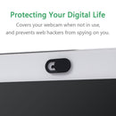 3 Pack Webcam Cover Privacy Sticker - Removable & Reusable Web Camera Cover for Android PC Laptops MacBooks IOS Smartphones iPad Tablet ect -T1 Black