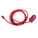 USB-C to HDMI Cable ?USB 3.1 Type-C Male to HDMI Male Cable 4K@60Hz HDTV Adapter Cable for 2016 MacBook Pro, 2015 Macbook, Samsung Galaxy S8 / S8+ (Compatible with Thunderbolt 3 ) 6.66ft/2m