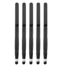 5Pcs Universal Large Clip-on Touch Screen Stylus Pen Compative with Capacitive Touch Screen Like iPhone X/8/7/6 Samsung Galaxy S8/S8+/S7/S7+ POS Terminal,etc