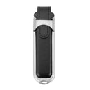Metal and PU Leather USB 2.0 Flash Memory Drive Stick Pen Thumb U Disk For Data Storages 256GB Black