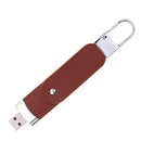 USB2.0 Flash Drive U-Disk Memory Stick Swivel & Hook Pen Thumb Drives Swivel Data Storage Brown 256GB
