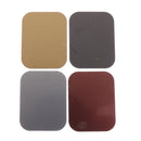 1 Pack Universal Air Vent Magnetic Car Dashboard Mount Phone Holder, for iPhone Samsung Smart Phones and Mini Tablets with 4 Colors Metal Plates - Rectangular