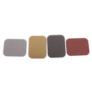 1 Pack Universal Air Vent Magnetic Car Dashboard Mount Phone Holder, for iPhone Samsung Smart Phones and Mini Tablets with 4 Colors Metal Plates - Rectangular