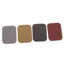 1 Pack Universal Air Vent Magnetic Car Dashboard Mount Phone Holder, for iPhone Samsung Smart Phones and Mini Tablets with 4 Colors Metal Plates - Rectangular