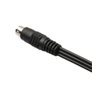 1x 4 Pin S-Video to 3 RCA TV AV Female Audio Video Adapter Cable Cord for Laptop PC Computer Projectors