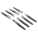 8 in 1 Professional Multi-purpose Plastic Anti-Static Tweezers Set Repair Tools for iPhone X 8 8 Plus Samsung Galaxy S8 S8+ Smart Phones, iPads, Laptops