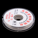 0.1mm High Hardness Gold Alloy Wire LCD Screen Glass Cutting Separation Line Repair for iPhone Samsung HTC Huawei and Many Other Smart Phones 100 m