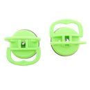 2 Pcs LCD Screen Opening Heavy Duty Remover Sucker Pull Suction Cup For iMac iPhone iPad iPod Samsung, Samsung Tab Green