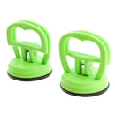2 Pcs LCD Screen Opening Heavy Duty Remover Sucker Pull Suction Cup For iMac iPhone iPad iPod Samsung, Samsung Tab Green