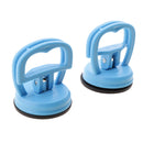2 Pcs LCD Screen Opening Heavy Duty Remover Sucker Pull Suction Cup For iMac iPhone iPad iPod Samsung, Samsung Tab Light Blue