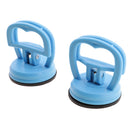 2 Pcs LCD Screen Opening Heavy Duty Remover Sucker Pull Suction Cup For iMac iPhone iPad iPod Samsung, Samsung Tab Light Blue