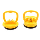 2 Pcs LCD Screen Opening Heavy Duty Remover Sucker Pull Suction Cup For iMac iPhone iPad iPod Samsung, Samsung Tab Yellow