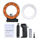 40 Meter Waterproof High Power Dimmable LED Video Ring Light Fill Night Diving Underwater Light for Gopro Hero 6 Hero 5 Hero4 Hero3+ Hero3 session and SJCAM vs Xiaoyi