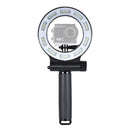 40 Meter Waterproof High Power Dimmable LED Video Ring Light Fill Night Diving Underwater Light for Gopro Hero 6 Hero 5 Hero4 Hero3+ Hero3 session and SJCAM vs Xiaoyi