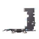 Charging Port Dock Connector Flex Cable with Headphone Jack Microphone Replacment Assembly for Apple iPhone 8 Plus Black