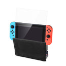 1 Pack Protective Cover Soft Lining Anti-UV Bag Pouch Protector for Nintendo Switch NS Charging Dock -Gray