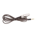 Upgrade Extension Cable Lead for AKG K240 K271 K702 K712 Q701 K267 On-Ear Headphones Tangle-Free Premium Earpiece Replacement Audio Cord (3.5mm Male to XLR 3Pin Female) 1.2m Black