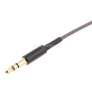 Upgrade Extension Cable Lead for AKG K240 K271 K702 K712 Q701 K267 On-Ear Headphones Tangle-Free Premium Earpiece Replacement Audio Cord (3.5mm Male to XLR 3Pin Female) 1.2m Black