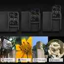 Phone Lens Case Cover for iPhone X , 6 in 1 160Â° Fisheye Lens + 10X/20X Macro Lens + 0.65X Wide Angle Lens + Telescope Lens with Dust Proof Plastic Case with for iPhone X