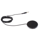 3.5mm Boundary Omnidirectional Desktop Condenser Microphone Silver Black