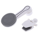 Magnetic Phone Car Mount Holder,Universal Dashboard Car Phone Holder for iPhoneX/8Plus/7 Plus/6/6S Samsung Galaxy S8/S7/S6 Note 5/6/7 Google Pixel/and GPS White Gray Long