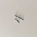 For Motorola Moto G4 - Replacement External Buttons (Volume & Power) silver