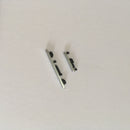 For Motorola Moto G4 - Replacement External Buttons (Volume & Power) silver