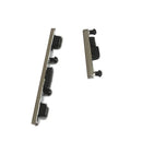 For Motorola Moto G4 - Replacement External Buttons (Volume & Power) silver