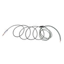 3.5mm Stereo Audio Earphone Headphone Long Extension Cable DIY Metallic