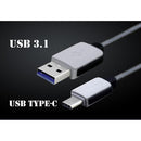 Braided USB Type C 3.1 USB-C Charger Charging Cable for Samsung Galaxy Note 8 /S8 /S9 G6