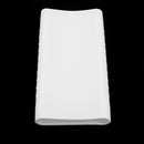 Rubber Silicone Cover For Power Bank 10000mAh (dual USB) Case Mi 2nd White